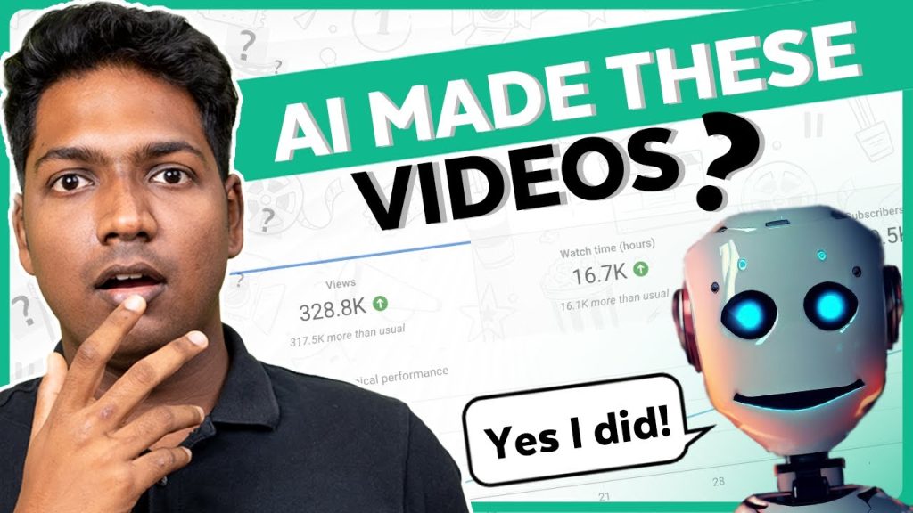 AI 도구만을 사용하여 무료로 얼굴 없는 유튜브 비디오를 만드는 방법_Website Learners